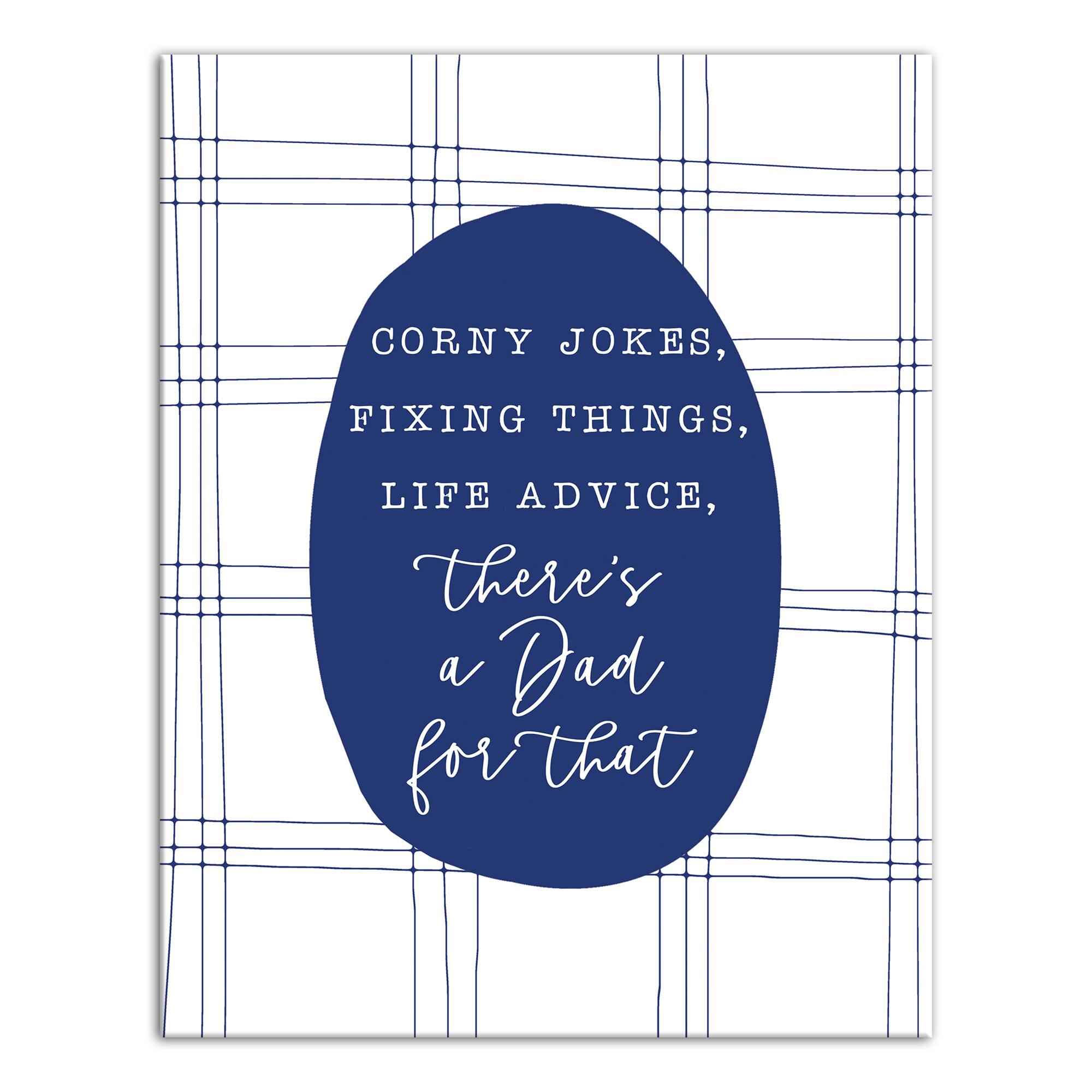 There's Dad For That Canvas Wall Art